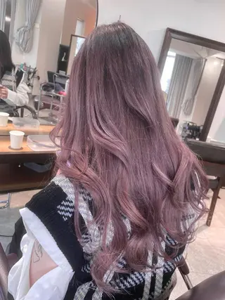 ロング カラー ヘアアレンジ 🌹TikTok４万 ﾌｫﾛﾜｰ🌹AKIのヘアスタイル