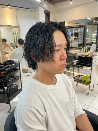 ショート カラー パーマ メンズ 🔥お値段以上🔥 メンズ特化たかひろのヘアスタイル