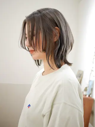 ミディアム カラー SALOWIN本山所属・名古屋/本山 IRENのヘアスタイル
