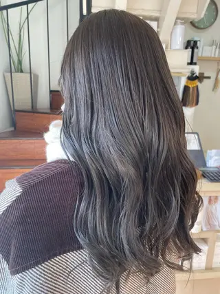 ロング カラー パーマ 海外レイヤー 🇺🇸/ヒナコのヘアスタイル