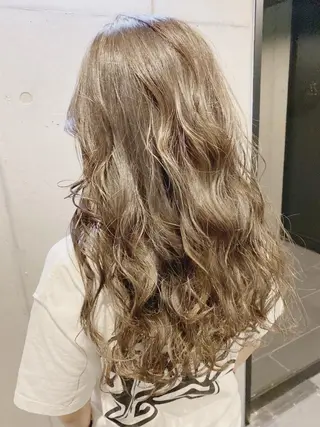 ロング カラー ブリーチ縮毛矯正/ デサキ ショウヘイのヘアスタイル