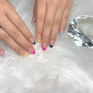 ネイル 中元 月のネイルデザイン