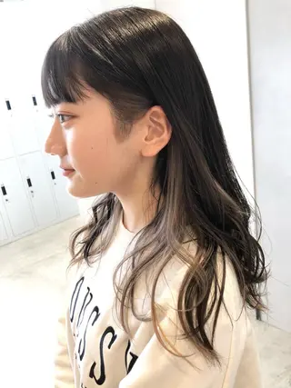 ミディアム カラー ブロンド×ハイトーン /遠藤将太のヘアスタイル