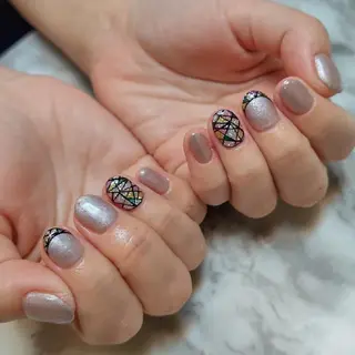 ネイル ジェヌインネイル 河内のネイルデザイン