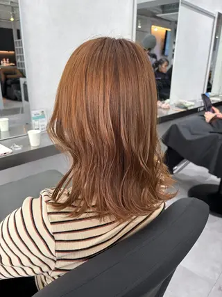 セミロング カラー seiya/ ブリーチなしWカラーのヘアスタイル