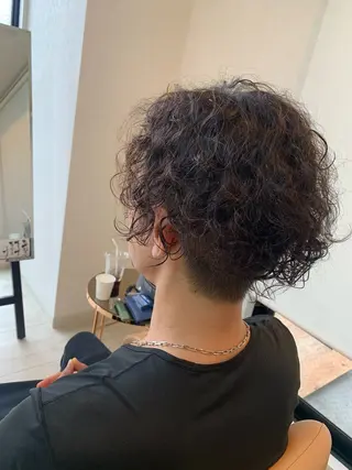 パーマ メンズ GSPヘアーサロン所属・GSP】24時間営業 🍀yuichiroのヘアスタイル