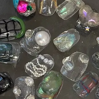 ネイル 小川 柚香のネイルデザイン