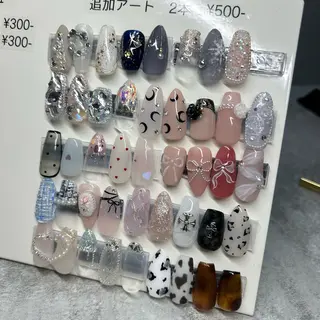 ネイル ten nail salon　かえでのネイルデザイン