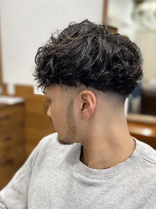 メンズ メンズヘアーニュートラル所属・宮川 陸のヘアスタイル