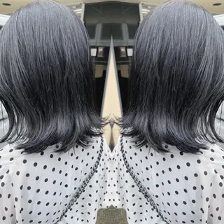 ミディアム H所属・H (エイチ) 烏丸御池店のヘアスタイル