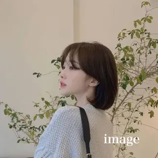 ミディアム i. +SAPPORO所属・縮毛矯正/ 艶髪♡/AYAKAのヘアスタイル