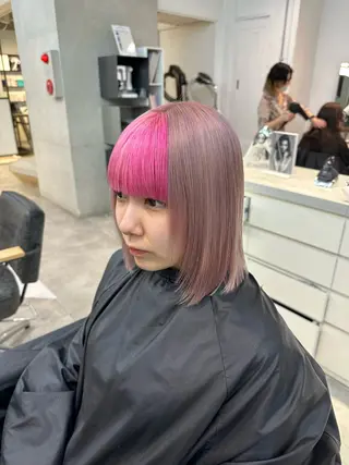 カラー ハイトーン特化 pepe🎀のヘアスタイル