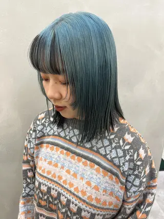 ミディアム カラー 🎀透明感 カラー🎀ミズキのヘアスタイル