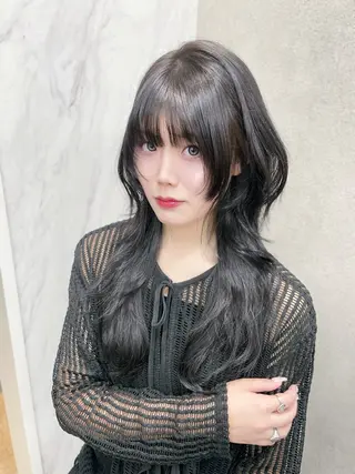 セミロング MOE 福岡韓国ヘア✧︎のヘアスタイル