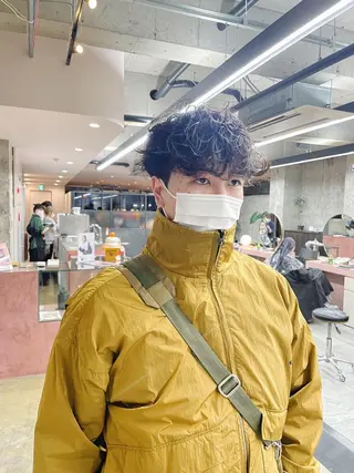 パーマ メンズ メンズ特化/ 山口大輝のヘアスタイル