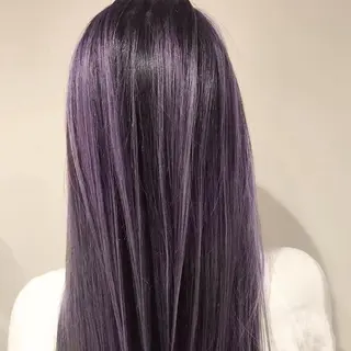 セミロング カラー AMI Hair  supply所属・髪質改善カラー 韓国風レイヤーのヘアスタイル