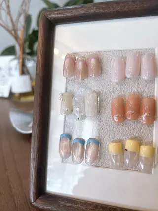 ネイル Luti所属・✳︎new open ケア/パラジェルのネイルデザイン