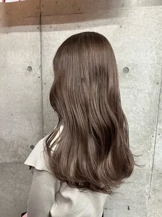 セミロング カラー 🍭AKANE 12月受付終了のヘアスタイル