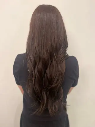 ロング カラー 小川 翔友空のヘアスタイル