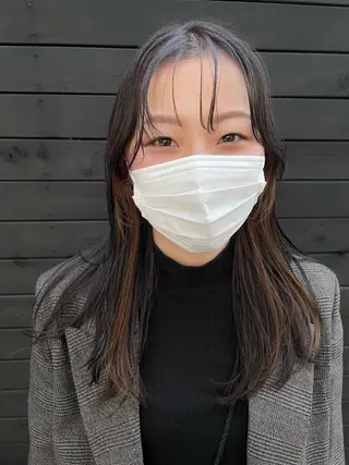 ロング カラー むらまつ えりこのヘアスタイル