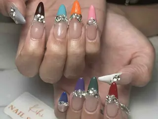 ネイル 💕鈴木ユリ パラジェル/オフ無料のネイルデザイン