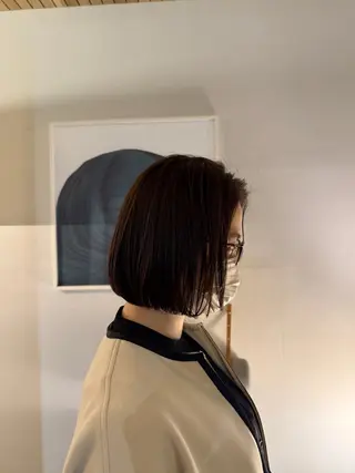 カラー casi所属・メンズパーマ／ボブ 星本広海のヘアスタイル