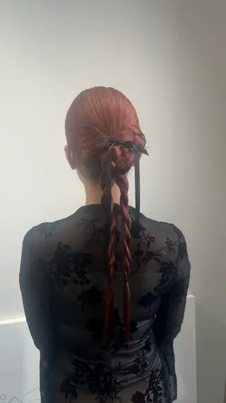 ヘアアレンジ 【NEWI】韓国ヘア 🇰🇷Honokaのヘアスタイル