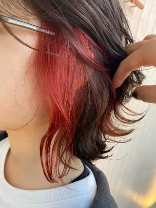 ミディアム カラー Sun.所属・Sun./山口市 Natsuのヘアスタイル