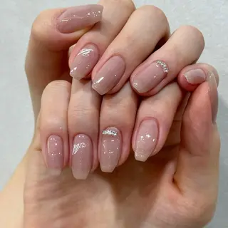 ネイル 韓国ネイル/ワンホン ネイル🎀表参道3分のネイルデザイン