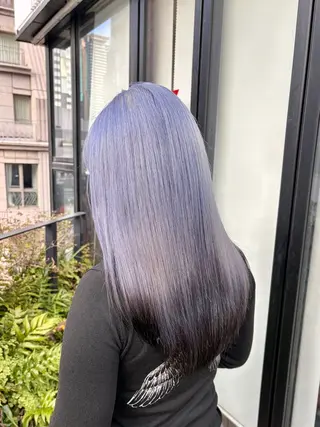 ロング カラー 梅田/茶屋町/ハイト ーン/kizunaのヘアスタイル