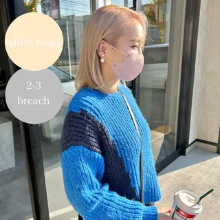 ミディアム カラー mood tatemachiのヘアスタイル