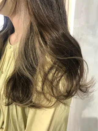 セミロング カラー suzu /フリーランス吉祥寺のヘアスタイル