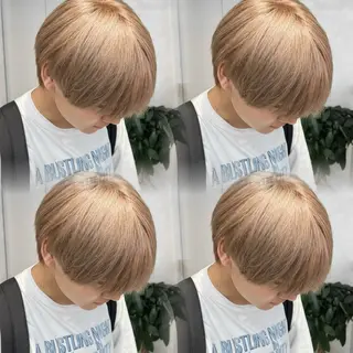 カラー バレイヤージュ ／ ユウイのヘアスタイル