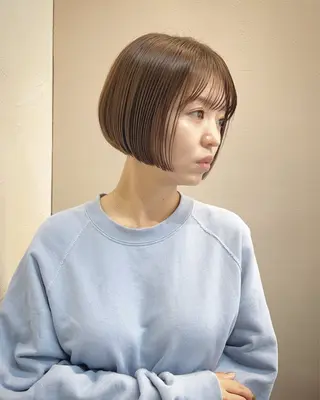 ショート カラー テトネ タカシのヘアスタイル