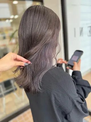 ロング 🇰🇷韓国風顔周り NANAMI🇰🇷のヘアスタイル