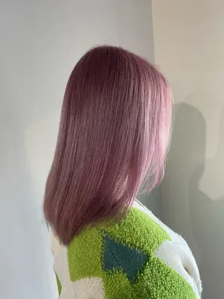 カラー La fith hair ray 札幌店所属・顔まわり/W カラー/リョウのヘアスタイル