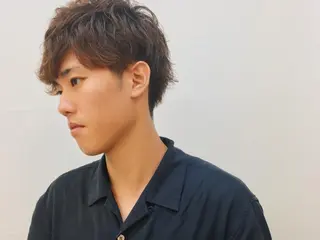 ショート メンズ 高森 真凜のヘアスタイル
