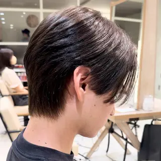 ショート メンズ 艶カラー/暖色カラー /透明感/ryutoのヘアスタイル