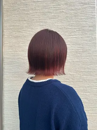 ショート カラー 村上 玲奈のヘアスタイル
