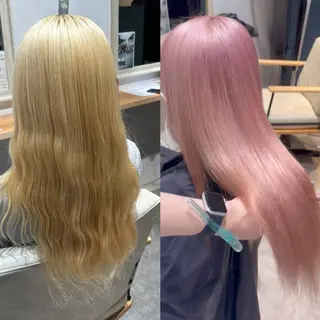 ロング ZEST kalon RINAのヘアスタイル