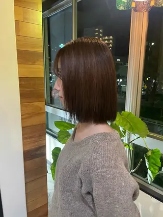 ミディアム iro+soi所属・iro+soi はるかのヘアスタイル