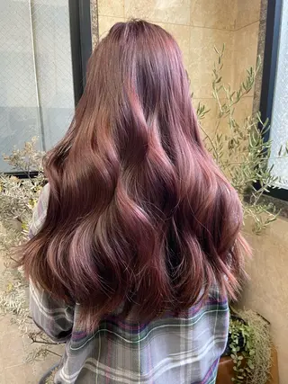 ロング カラー 地毛風艶カラー🌿 喜多夏海のヘアスタイル