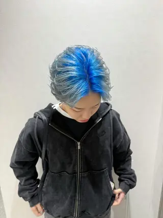 カラー メンズ 𝐑𝐲𝐮𝐤𝐢 【店長】ALEAPのヘアスタイル