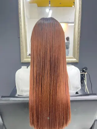 セミロング ayame りくのヘアスタイル