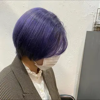 ショート カラー ヘアアレンジ メンズ hair  space Atoz所属・東 寛道のヘアスタイル