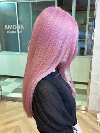 ロング ブリーチ／ 髪質改善／ＲＹＯのヘアスタイル