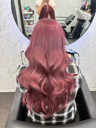 ロング カラー hair salon dot. mooda 韓国風サロン 町田店所属・韓国風ヘア🎀🩶 /♡𝓝𝓸𝓪♡のヘアスタイル