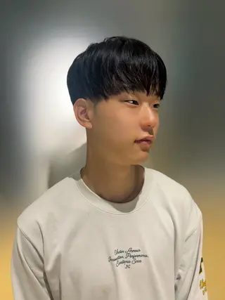 メンズ THE BARBER 青山所属・中易真凜/メンズ カットモデル募集中のヘアスタイル