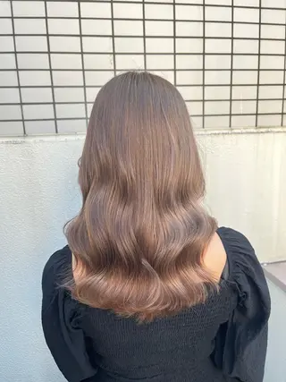 ミディアム カラー IS所属・横浜美容室/透明感 カラー/レイヤーのヘアスタイル