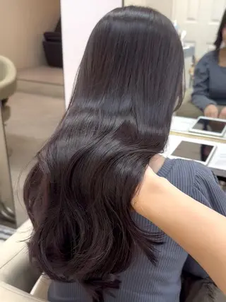 ロング カラー 韓国ヘア🦢🖤 Sayumiのヘアスタイル